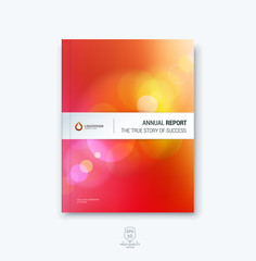 Business brochure, flyer and cover design layout template with b