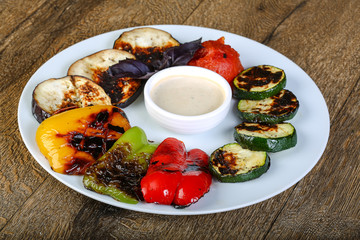Grilled vegetables
