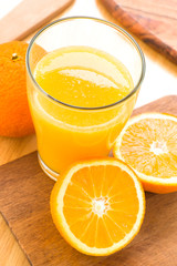 fresh orange juice