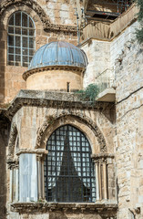 Obraz premium Church of the Holy Sepulchre in Jerusalem, Israel