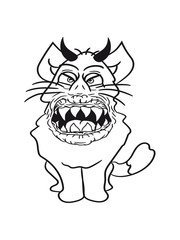 monster fear demon devil evil horns satan hell horror halloween