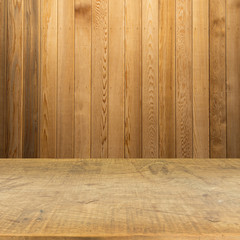 Wood wall and floor texture background