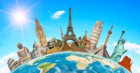 Famous monuments of the world