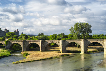 Fototapeta na wymiar Carcassonne (Aude, France)
