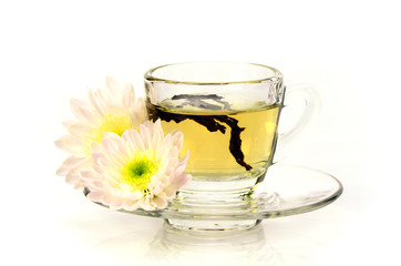 Chinese Tea with Chinese Herbal Medicine.