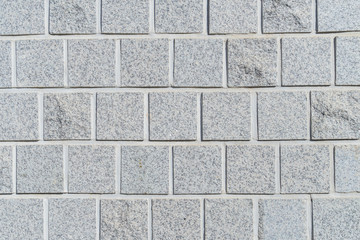 White pattern brick wall texture and background.