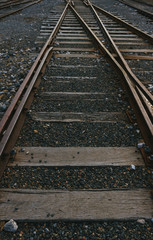 Fototapeta na wymiar Train tracks