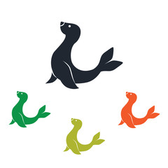 Circus seal icon