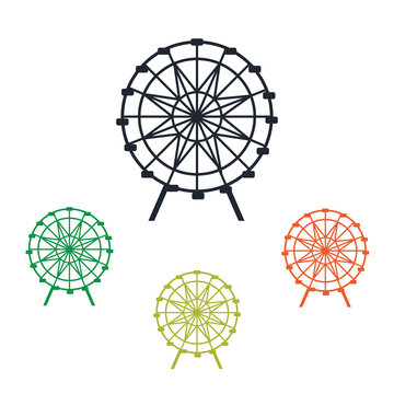 Ferris wheel icon