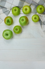 Green apples