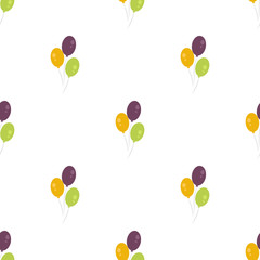 Color air balloons icon