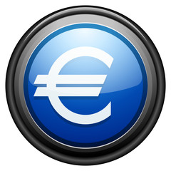 Euro button sign