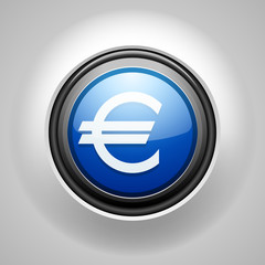 Euro button sign