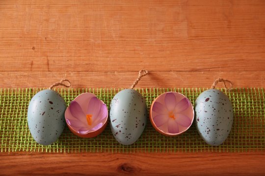 Hintergrund f&uuml;r Ostergr&uuml;&szlig;e