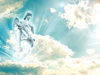archangel Rafael with a book
