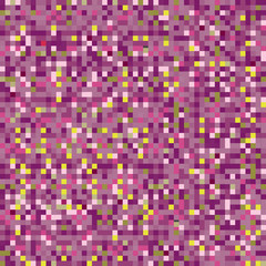 Obraz premium Pixel pattern. Abstract geometric seamless background.