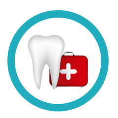 Dental Clinic Icon Vector Illustration