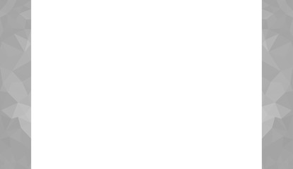 white abstract geometric triangular polygon style illustration graphic background for presentation with room for copy, photos and m