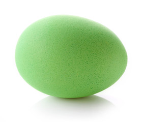 Green easter egg