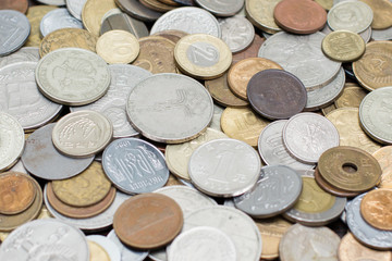Many different coins