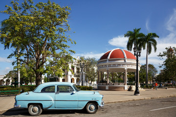 Cuba, Cienfuegos, Parque Martí