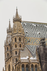 St. Stephen's Cathedral (Stephansdom in the Winter)