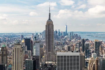 Deurstickers Empire State Building NEW YORK - AUGUSTUS 2015