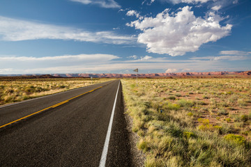 Highway U.S. Route 162 in summer 2015