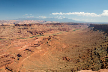 Fototapeta na wymiar Anticline overlook, Canyonlands National Park, Utah