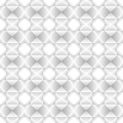 Abstract geometric background for business, web design, print. Vector seamless geometric pattern. Polygons. Modern stylish metallic texture. Repeating geometric tiles from triangles, squares, rhombus