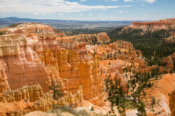 BRYCE CANYON, UTAH - SEPTEMBER 3: People riding on horses on the