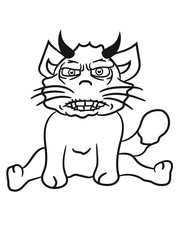 demon, devil evil horns satan hell horror halloween