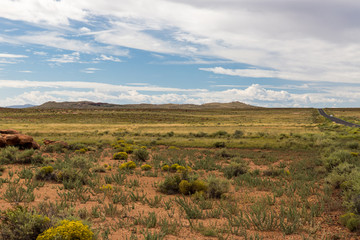 Fototapeta na wymiar View of the Meteor Crater, Flagstaff, Arizona