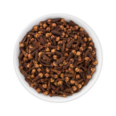 Cloves in a Ceramic Bowl