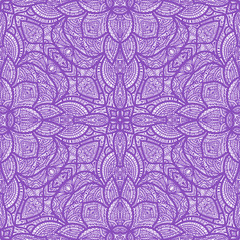 Lilac and white seamless tiling ornamental  texture