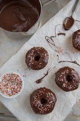 Schokoladen Donuts
