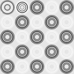 Abstract Seamless Art Deco Vector Pattern