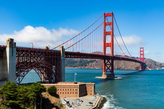 Golden Gate Bridge at daytime