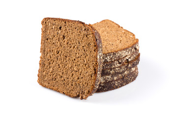 sliced of rye bread
