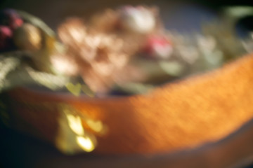 Blur background / Abstract blur background with heart shaped.