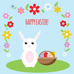 Easter bunny card