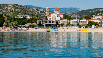 Beautiful Thassos island. Greece.
