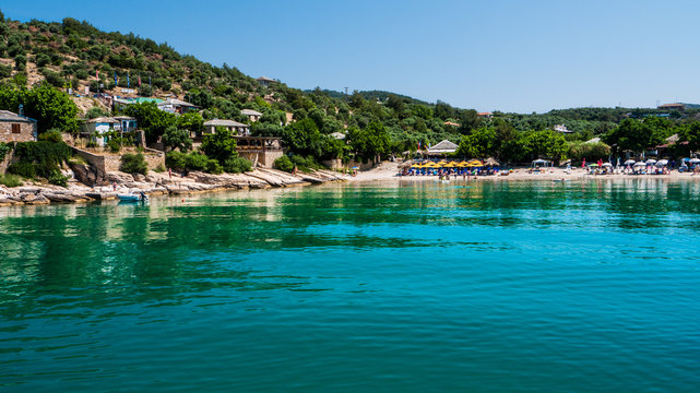 Beautiful Thassos island. Greece.