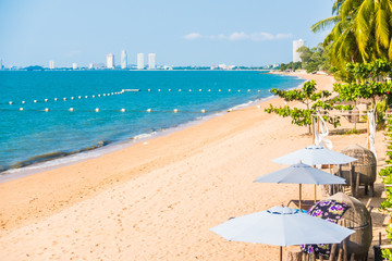 Beautiful luxury hotel swimming pool resort