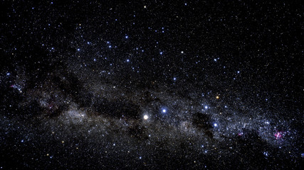 Fototapeta premium Stars, milky way. Elements of this image furnished by NASA