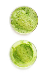 Fresh pressed juice isolated