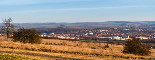 Stadtpanorama von Weimar
