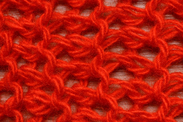 Crochet fabric pattern