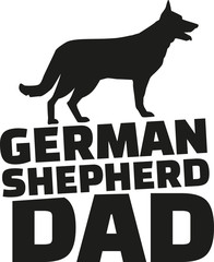 German Shepherd dad