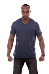 angry black man